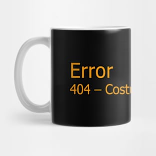 Error 404 Halloween Not Found Mug